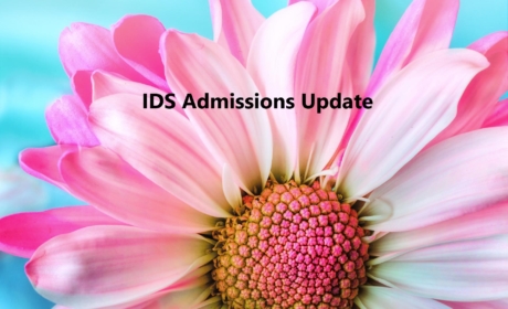 Admissions Update and New Student Info